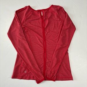 006 - WOMENS LULULEMON ATHLETICS RUN TEAM SPIRIT LONG SLEEVE SHIRT